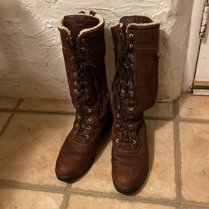 Women’s Ariat Wythburn II lace-up tall waterproof riding boots size 11